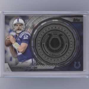 2014 topps football card 
Andrew Luck
NFL flip coin